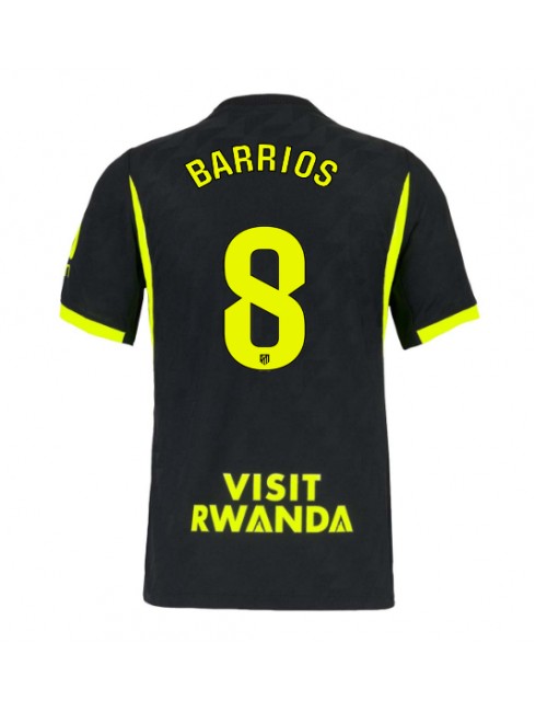 Muži Futbalové oblečenie Atletico Madrid Pablo Barrios #8 2026-27 Krátky Rukáv - Preč Muži Futbalové oblečenie Atletico Madrid Pablo Barrios #8 2026-27 Krátky Rukáv - Preč